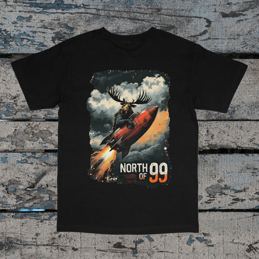 ROCKET MOOSE TEE SHIRT